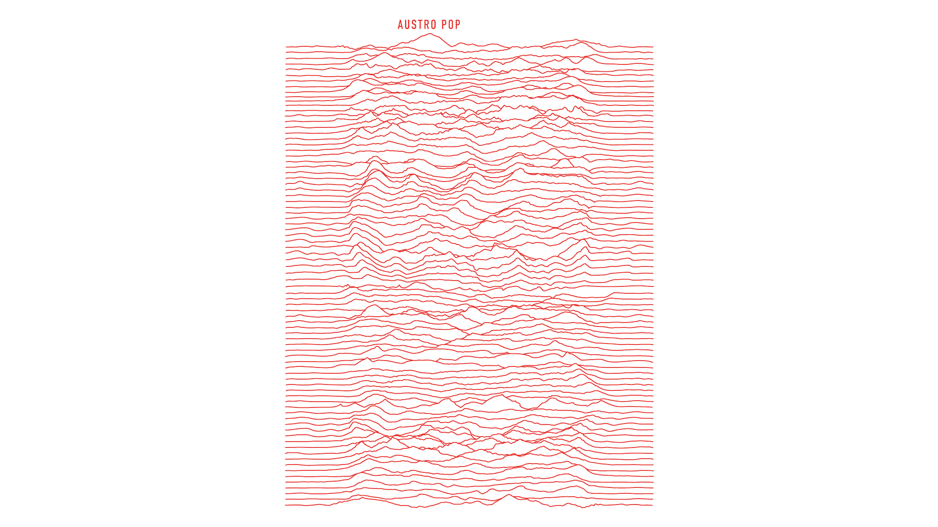 Title graphic for Austro Pop, 2011 by Aldo Giannotti & Tomaž Kramberger