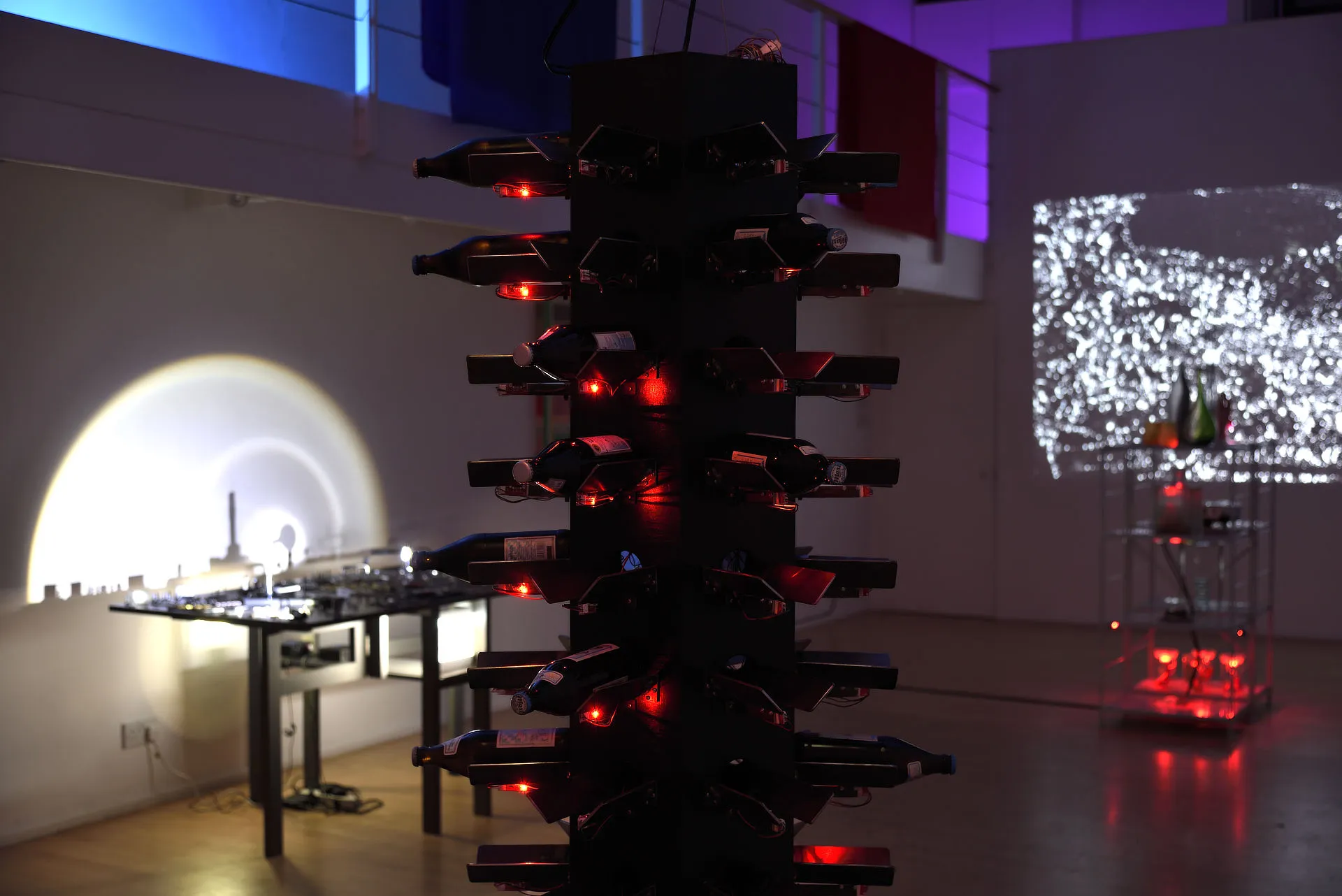 Image of interactive artwork by Tomaž Kramberger, Title: Reconstruction of a Promise, 2019